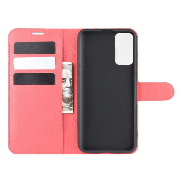 For Huawei Honor Play 4T Pro Litchi Texture Horizontal Flip Protective Case with Holder & Card Slots & Wallet