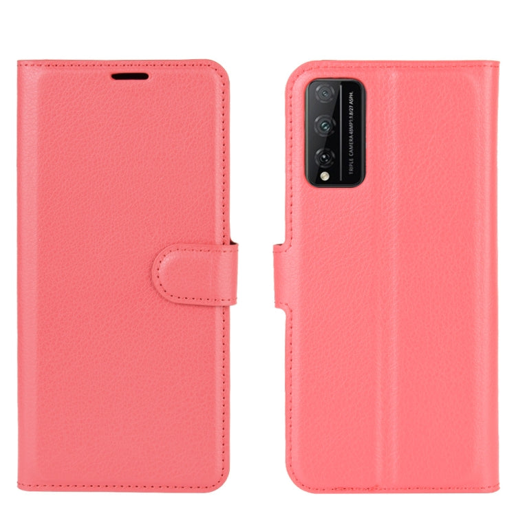For Huawei Honor Play 4T Pro Litchi Texture Horizontal Flip Protective Case with Holder & Card Slots & Wallet