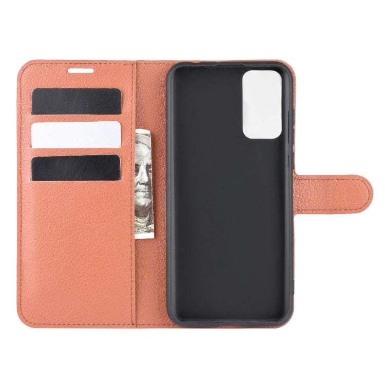 For Huawei Honor Play 4T Pro Litchi Texture Horizontal Flip Protective Case with Holder & Card Slots & Wallet