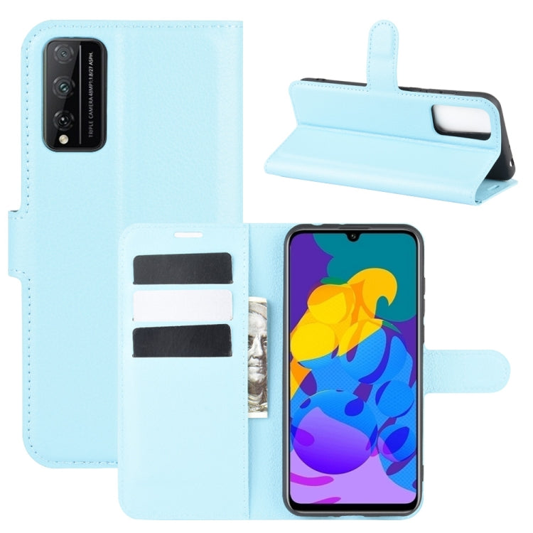For Huawei Honor Play 4T Pro Litchi Texture Horizontal Flip Protective Case with Holder & Card Slots & Wallet