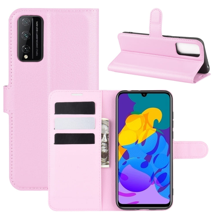 For Huawei Honor Play 4T Pro Litchi Texture Horizontal Flip Protective Case with Holder & Card Slots & Wallet