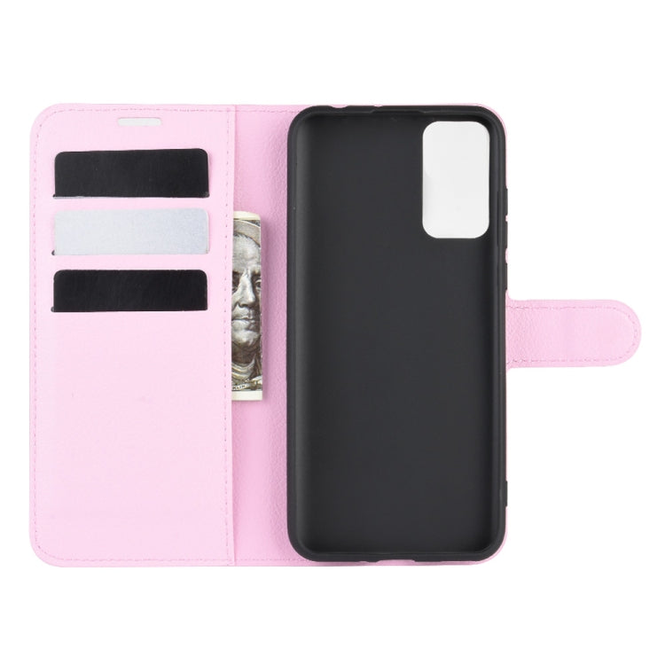 For Huawei Honor Play 4T Pro Litchi Texture Horizontal Flip Protective Case with Holder & Card Slots & Wallet