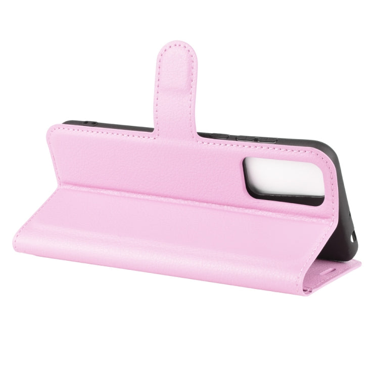 For Huawei Honor Play 4T Pro Litchi Texture Horizontal Flip Protective Case with Holder & Card Slots & Wallet