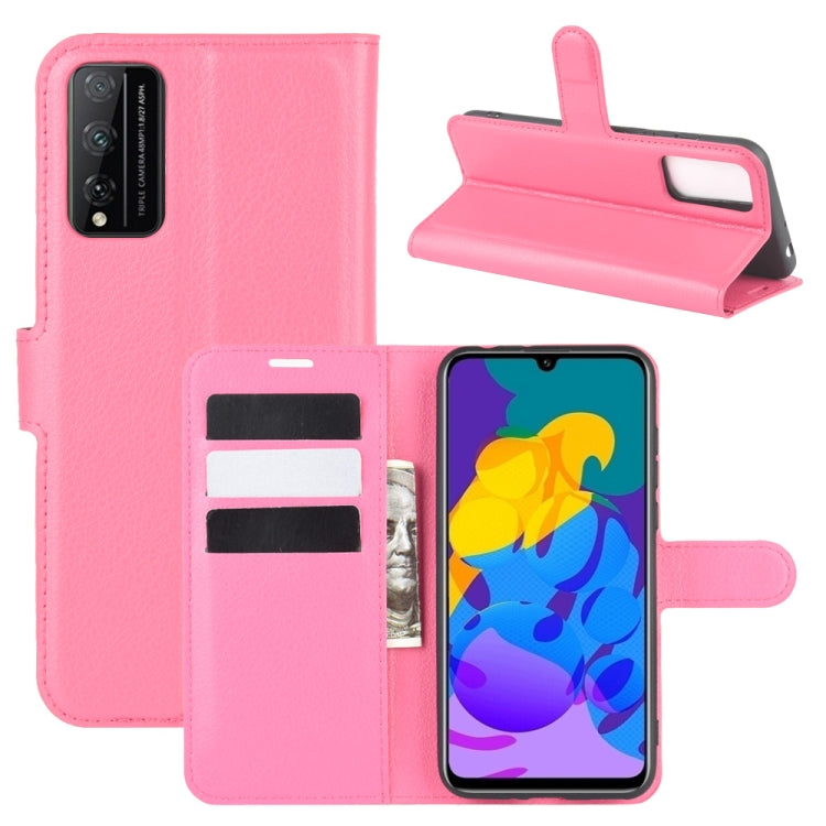 For Huawei Honor Play 4T Pro Litchi Texture Horizontal Flip Protective Case with Holder & Card Slots & Wallet