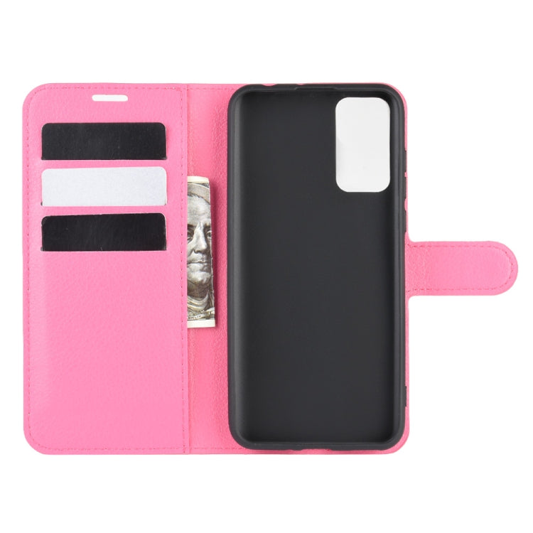 For Huawei Honor Play 4T Pro Litchi Texture Horizontal Flip Protective Case with Holder & Card Slots & Wallet