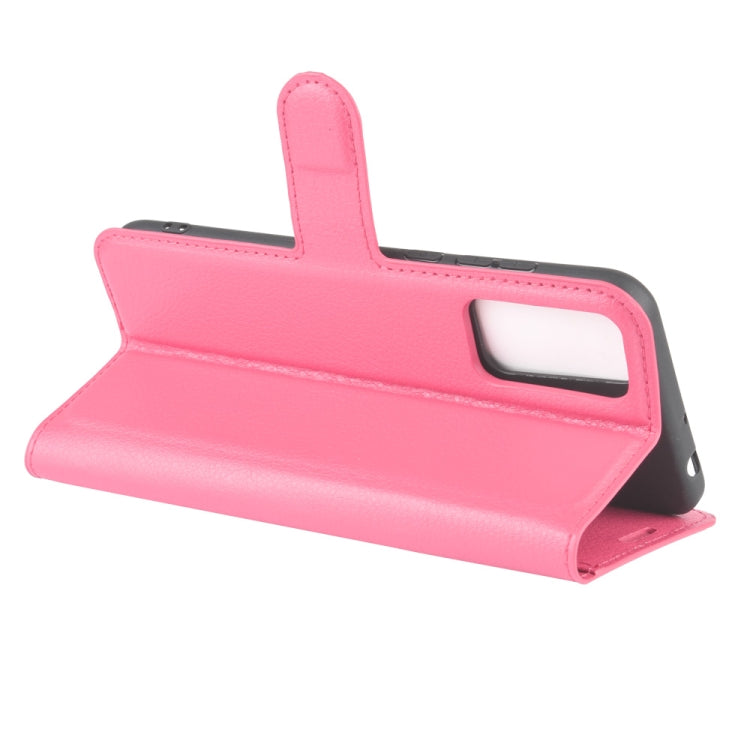 For Huawei Honor Play 4T Pro Litchi Texture Horizontal Flip Protective Case with Holder & Card Slots & Wallet