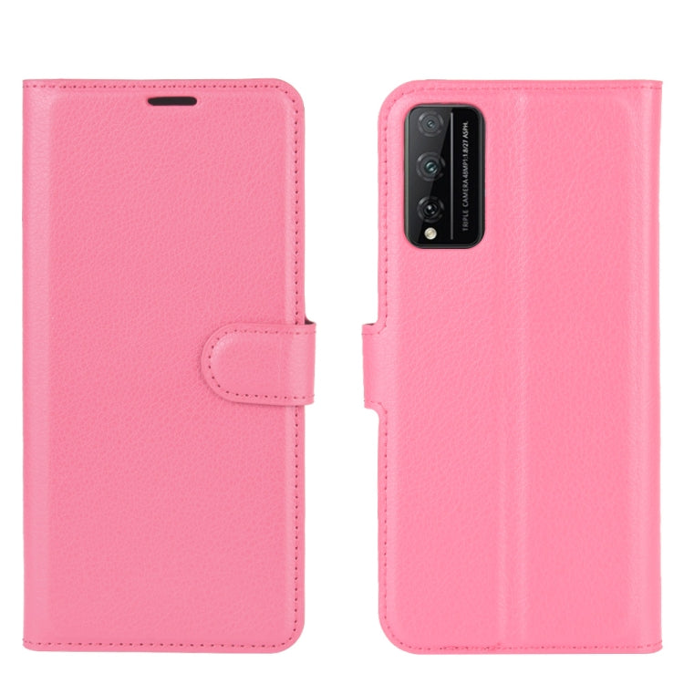 For Huawei Honor Play 4T Pro Litchi Texture Horizontal Flip Protective Case with Holder & Card Slots & Wallet