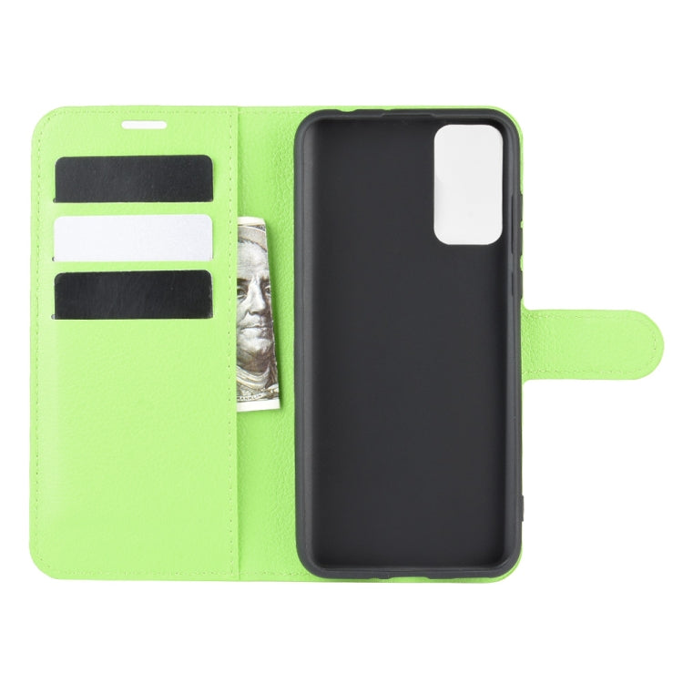 For Huawei Honor Play 4T Pro Litchi Texture Horizontal Flip Protective Case with Holder & Card Slots & Wallet