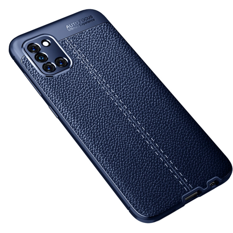 For Galaxy A31 Litchi Texture TPU Shockproof Case