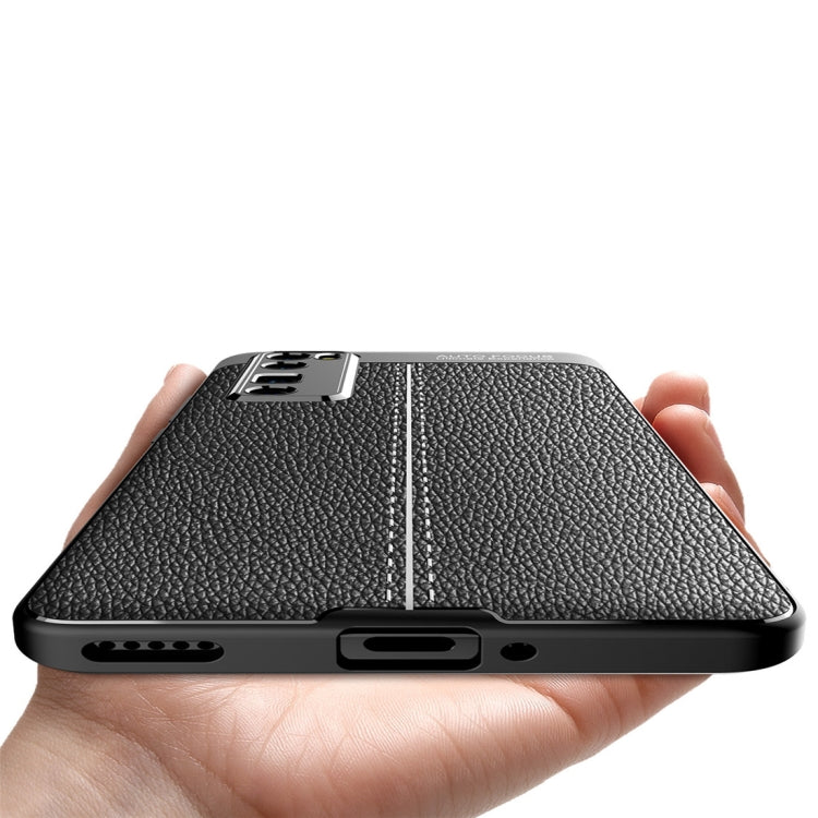 For Huawei Nova 7 Pro Litchi Texture TPU Shockproof Case