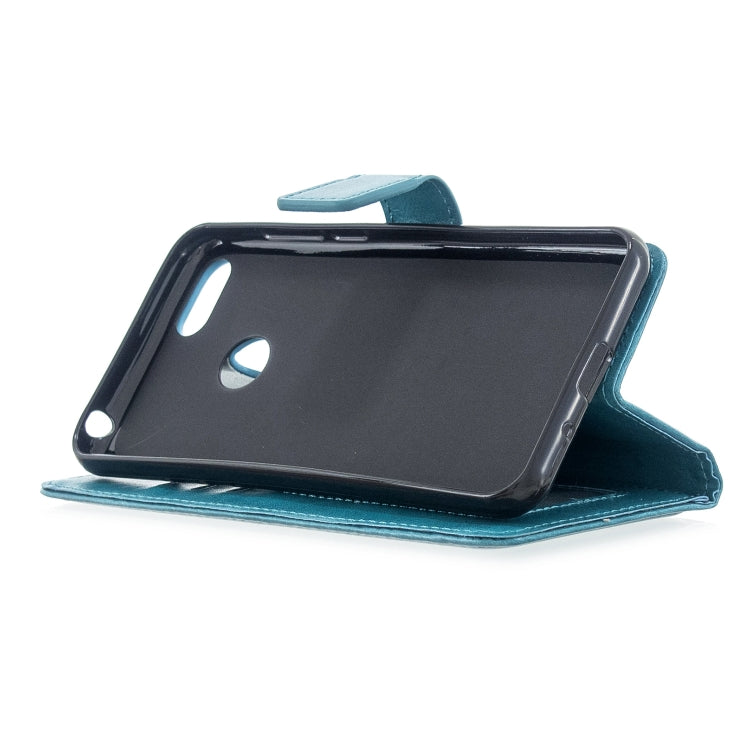 For Moto E6 Play Crazy Horse Texture Horizontal Flip Leather Case with Holder & Card Slots & Wallet & Photo Frame