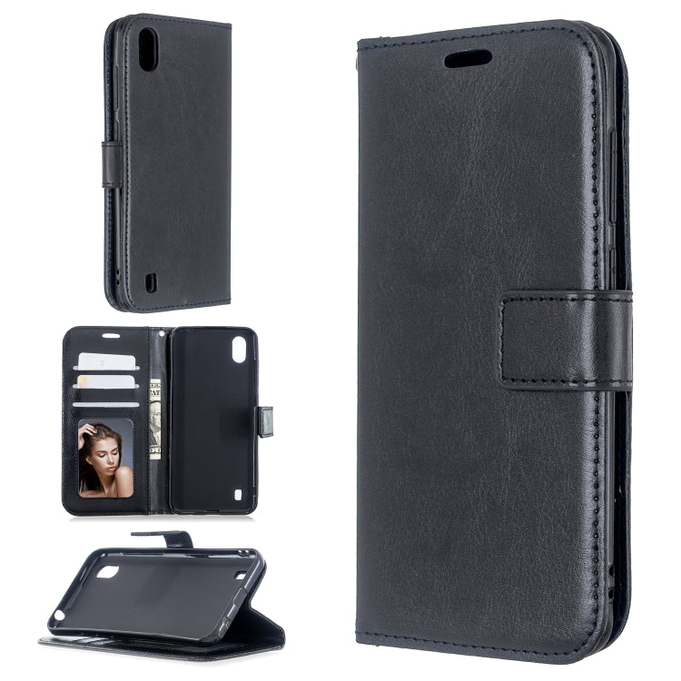 For ZTE Blade A7 2019 Crazy Horse Texture Horizontal Flip Leather Case with Holder & Card Slots & Wallet & Photo Frame
