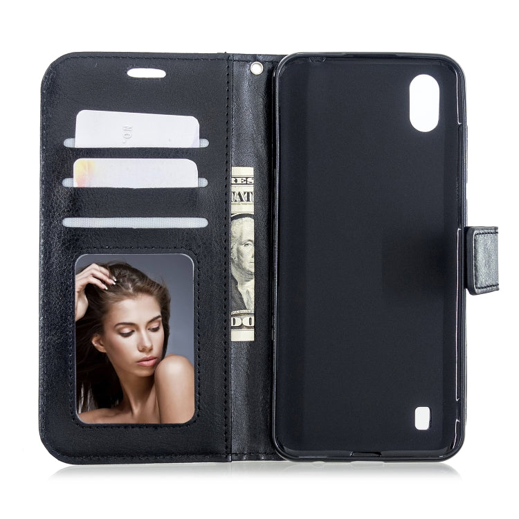 For ZTE Blade A7 2019 Crazy Horse Texture Horizontal Flip Leather Case with Holder & Card Slots & Wallet & Photo Frame