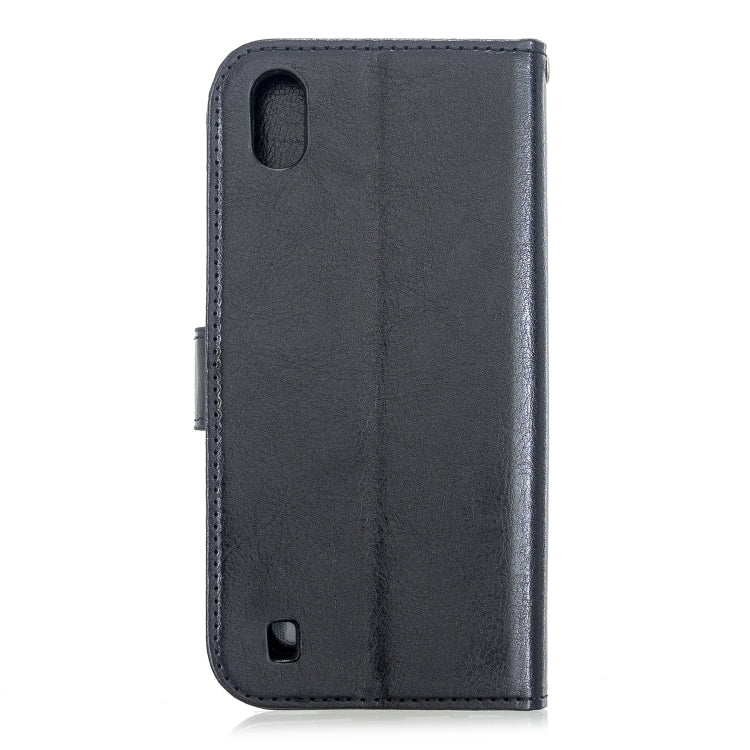 For ZTE Blade A7 2019 Crazy Horse Texture Horizontal Flip Leather Case with Holder & Card Slots & Wallet & Photo Frame