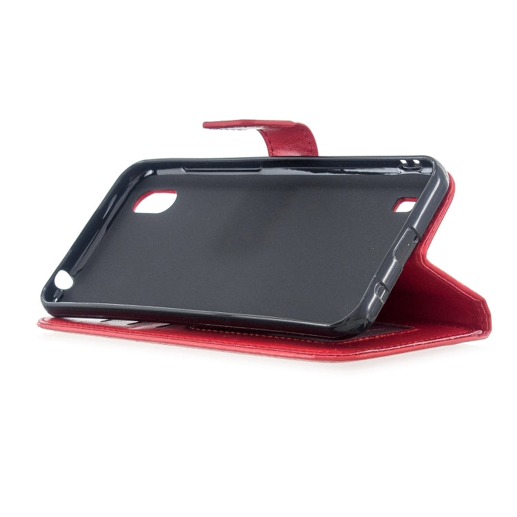 For ZTE Blade A7 2019 Crazy Horse Texture Horizontal Flip Leather Case with Holder & Card Slots & Wallet & Photo Frame