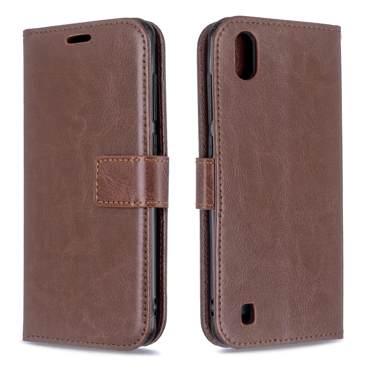 For ZTE Blade A7 2019 Crazy Horse Texture Horizontal Flip Leather Case with Holder & Card Slots & Wallet & Photo Frame