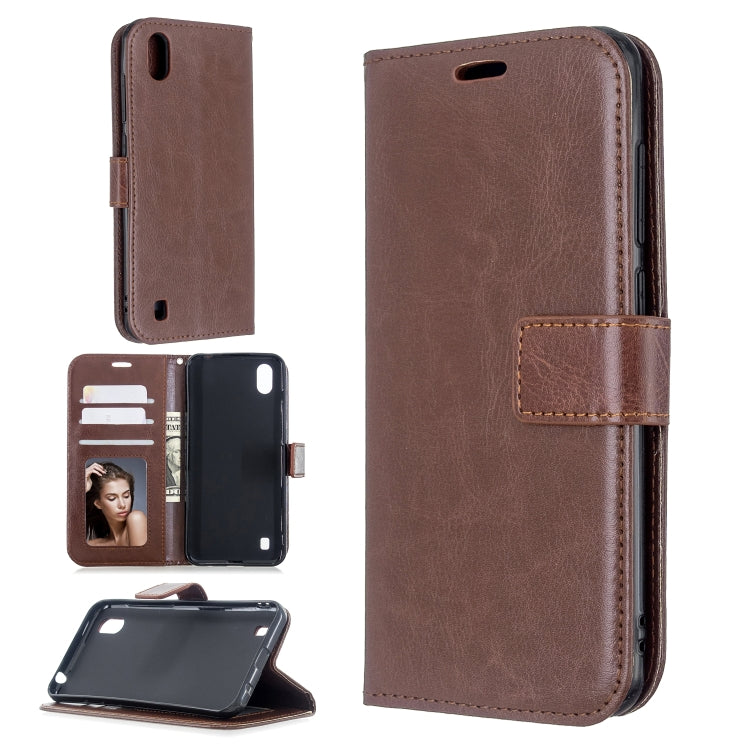 For ZTE Blade A7 2019 Crazy Horse Texture Horizontal Flip Leather Case with Holder & Card Slots & Wallet & Photo Frame