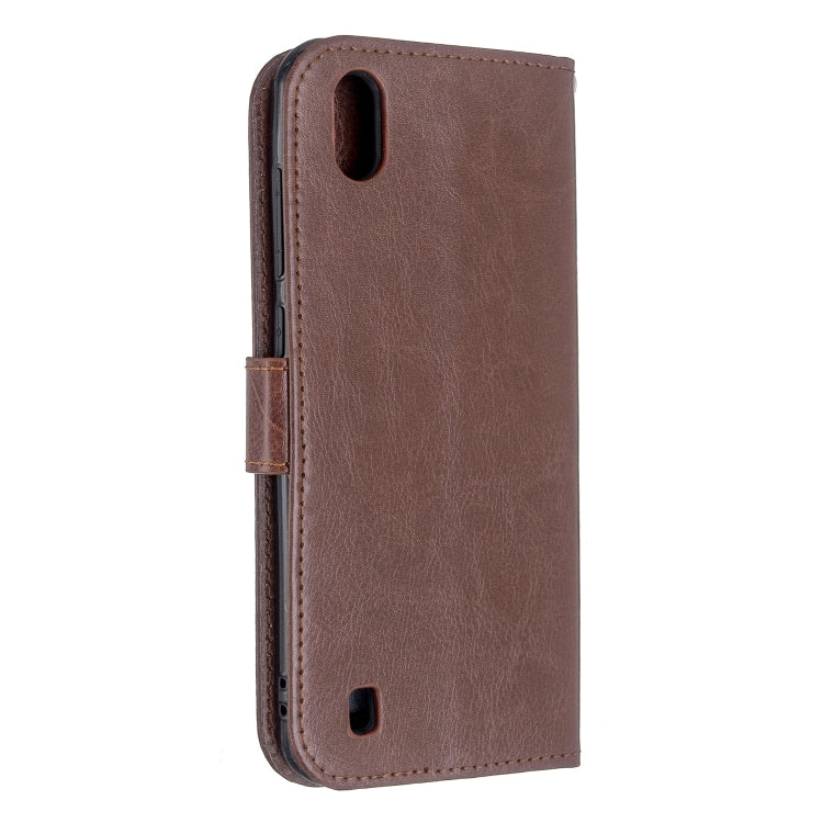 For ZTE Blade A7 2019 Crazy Horse Texture Horizontal Flip Leather Case with Holder & Card Slots & Wallet & Photo Frame