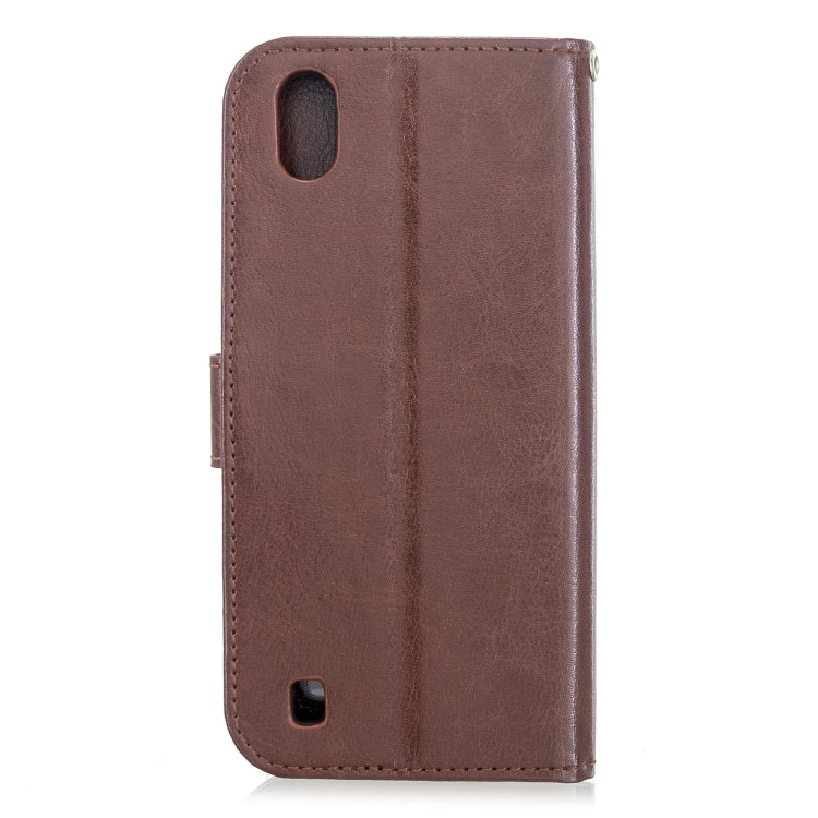 For ZTE Blade A7 2019 Crazy Horse Texture Horizontal Flip Leather Case with Holder & Card Slots & Wallet & Photo Frame
