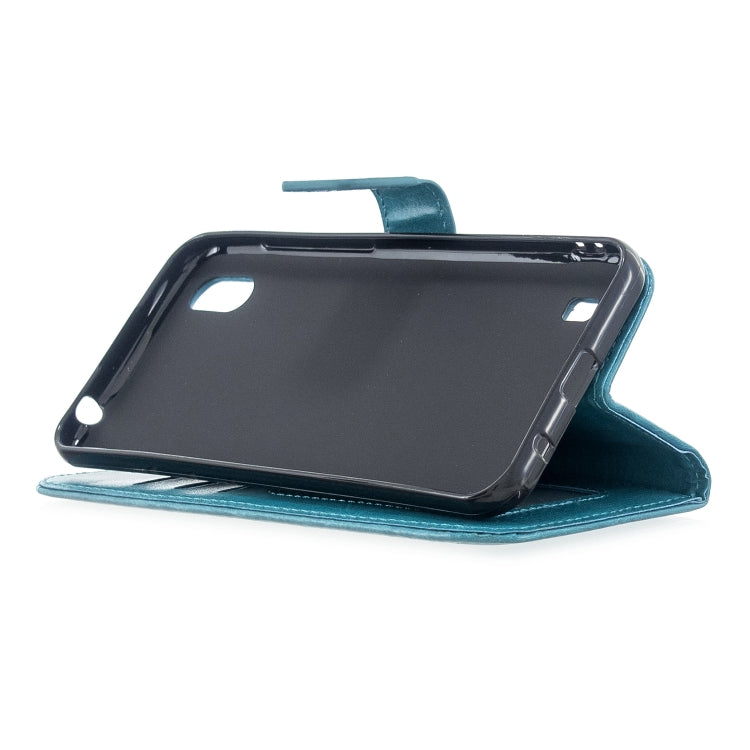 For ZTE Blade A7 2019 Crazy Horse Texture Horizontal Flip Leather Case with Holder & Card Slots & Wallet & Photo Frame