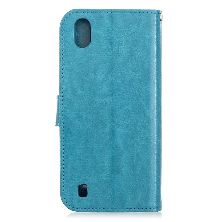 For ZTE Blade A7 2019 Crazy Horse Texture Horizontal Flip Leather Case with Holder & Card Slots & Wallet & Photo Frame