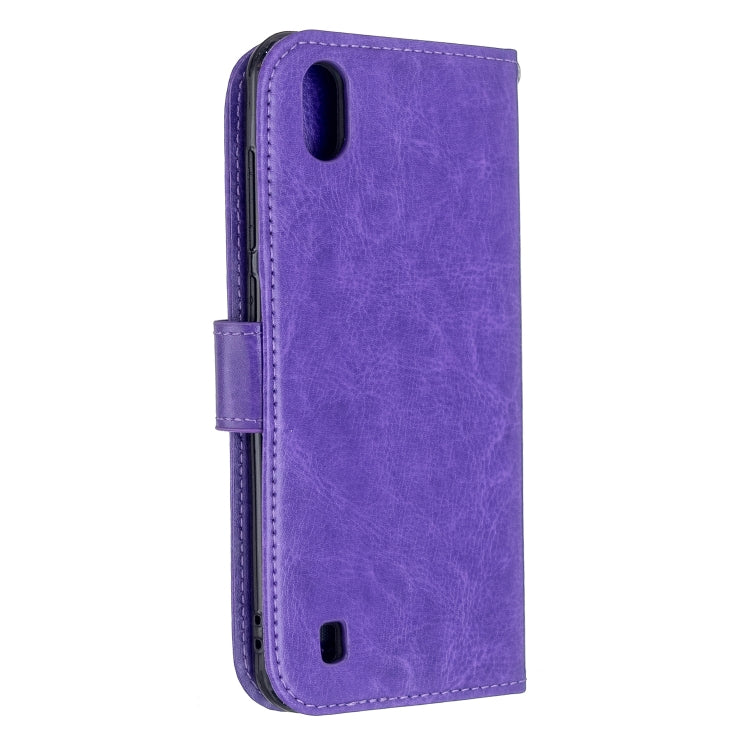 For ZTE Blade A7 2019 Crazy Horse Texture Horizontal Flip Leather Case with Holder & Card Slots & Wallet & Photo Frame
