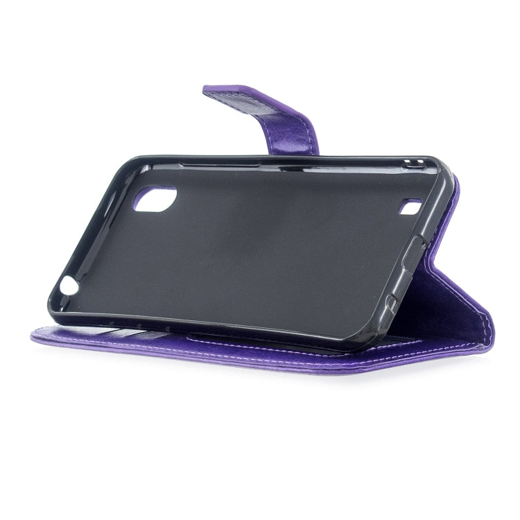 For ZTE Blade A7 2019 Crazy Horse Texture Horizontal Flip Leather Case with Holder & Card Slots & Wallet & Photo Frame