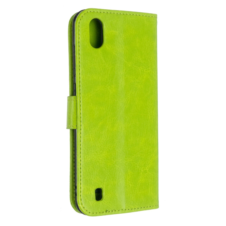 For ZTE Blade A7 2019 Crazy Horse Texture Horizontal Flip Leather Case with Holder & Card Slots & Wallet & Photo Frame