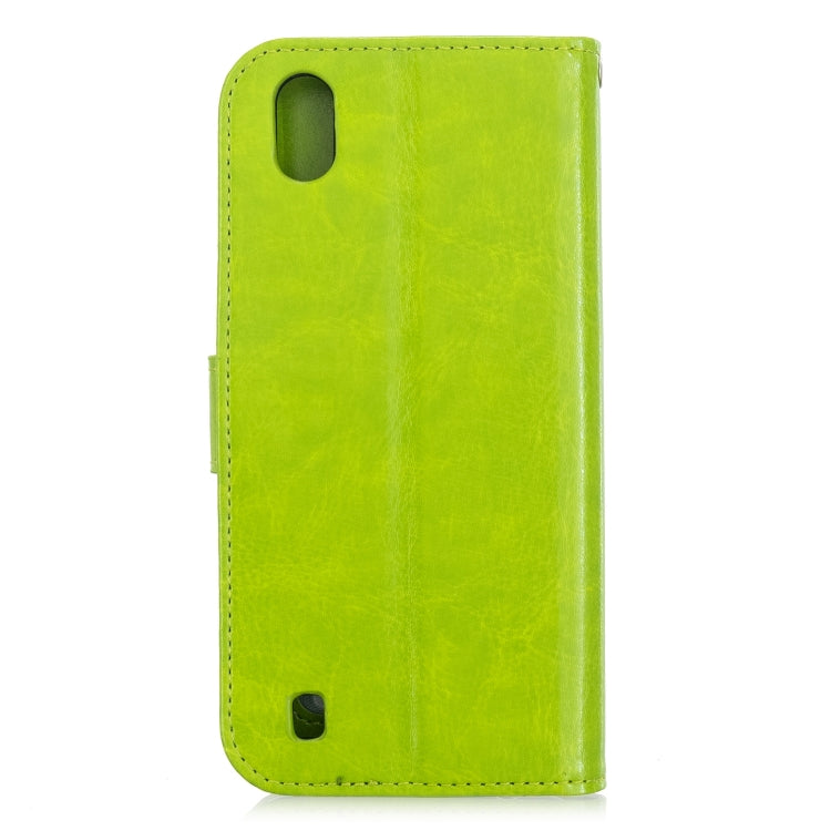 For ZTE Blade A7 2019 Crazy Horse Texture Horizontal Flip Leather Case with Holder & Card Slots & Wallet & Photo Frame