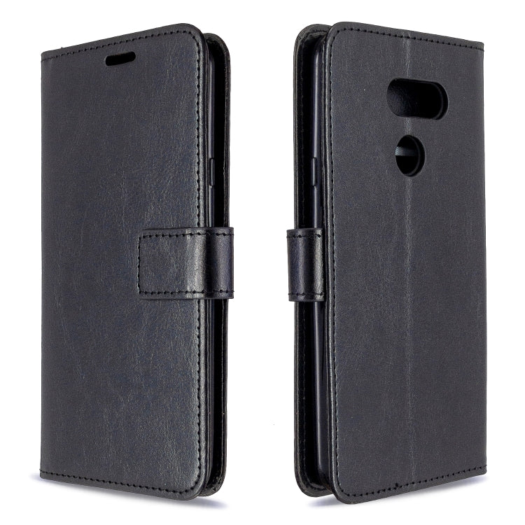 For LG K40S Crazy Horse Texture Horizontal Flip Leather Case with Holder & Card Slots & Wallet & Photo Frame
