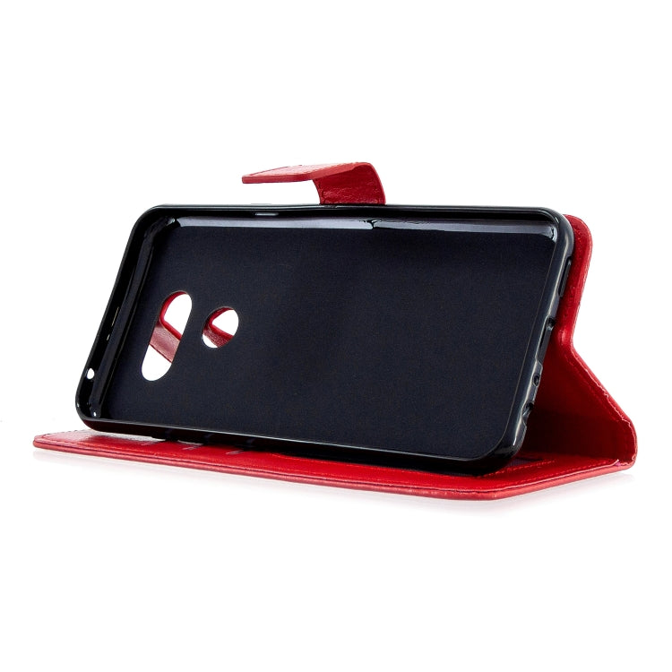 For LG K40S Crazy Horse Texture Horizontal Flip Leather Case with Holder & Card Slots & Wallet & Photo Frame