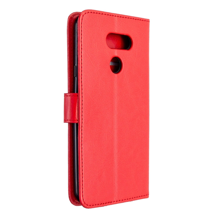 For LG K40S Crazy Horse Texture Horizontal Flip Leather Case with Holder & Card Slots & Wallet & Photo Frame