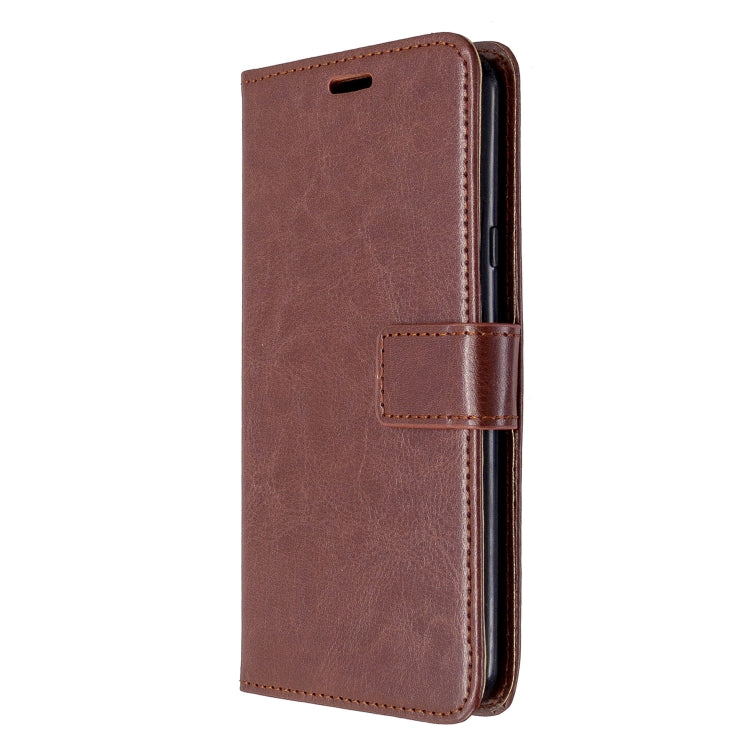 For LG K40S Crazy Horse Texture Horizontal Flip Leather Case with Holder & Card Slots & Wallet & Photo Frame