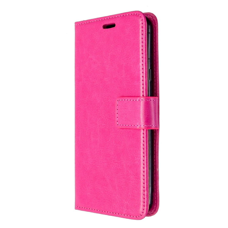 For LG K40S Crazy Horse Texture Horizontal Flip Leather Case with Holder & Card Slots & Wallet & Photo Frame