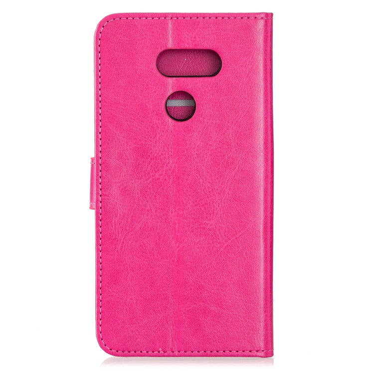 For LG K40S Crazy Horse Texture Horizontal Flip Leather Case with Holder & Card Slots & Wallet & Photo Frame