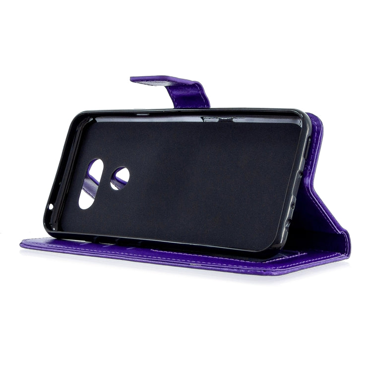 For LG K40S Crazy Horse Texture Horizontal Flip Leather Case with Holder & Card Slots & Wallet & Photo Frame