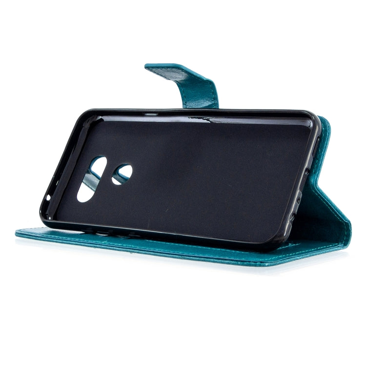 For LG K40S Crazy Horse Texture Horizontal Flip Leather Case with Holder & Card Slots & Wallet & Photo Frame