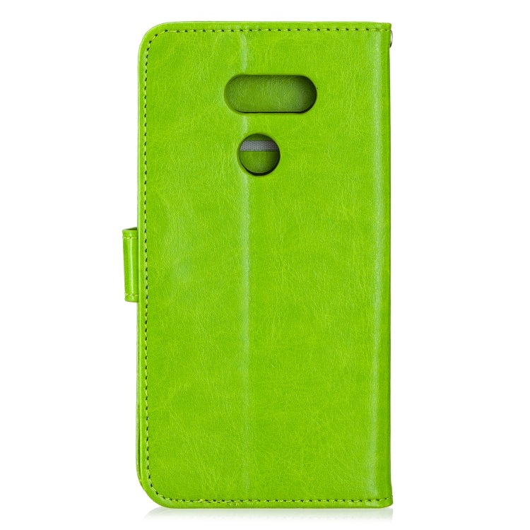 For LG K40S Crazy Horse Texture Horizontal Flip Leather Case with Holder & Card Slots & Wallet & Photo Frame