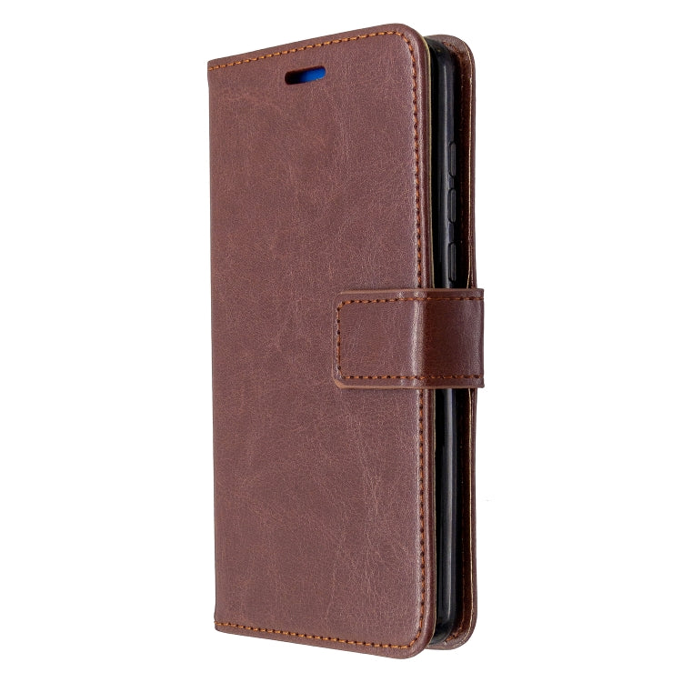 For Huawei P40 Crazy Horse Texture Horizontal Flip Leather Case with Holder & Card Slots & Wallet & Photo Frame
