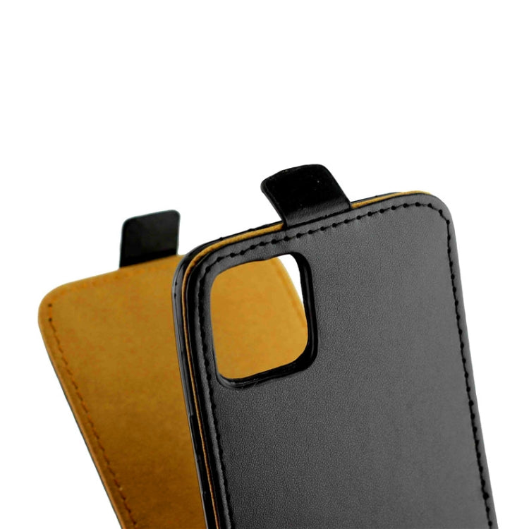 For Google Pixel 4 XL Business Style Vertical Flip TPU Leather Case  with Card Slot(Black)
