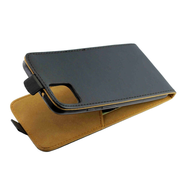 For Google Pixel 4 XL Business Style Vertical Flip TPU Leather Case  with Card Slot(Black)