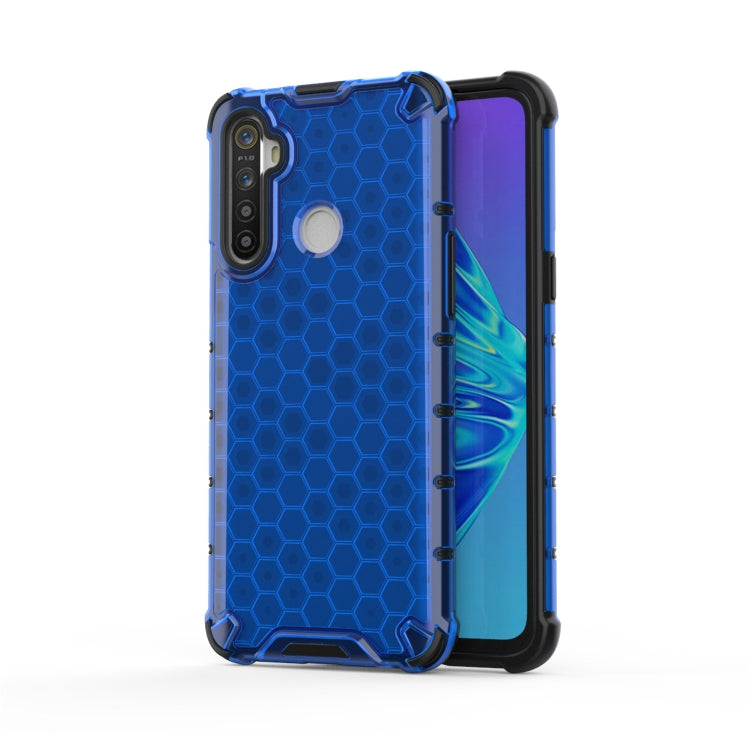 For OPPO Realme C3  Shockproof Honeycomb PC + TPU Case