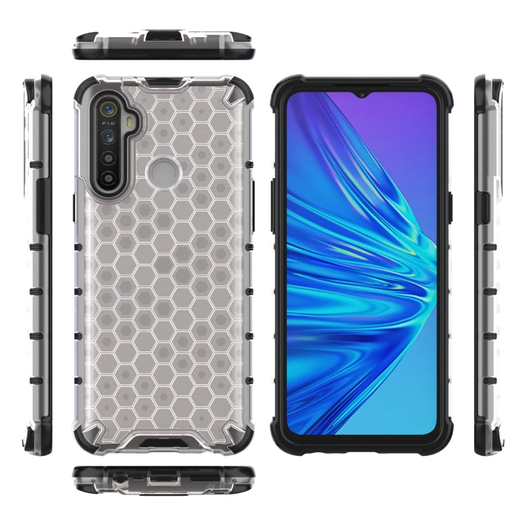 For OPPO Realme C3  Shockproof Honeycomb PC + TPU Case