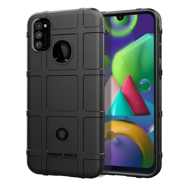 For Galaxy M21 Full Coverage Shockproof TPU Case