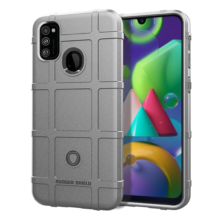 For Galaxy M21 Full Coverage Shockproof TPU Case