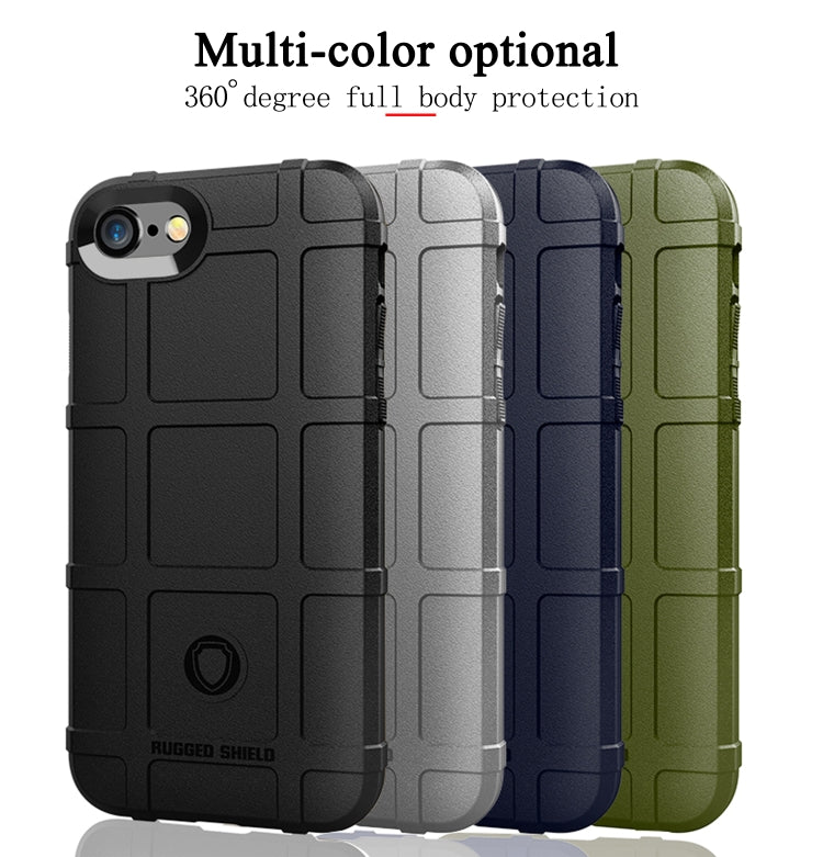 For iPhone SE 2022 / SE 2020 Full Coverage Shockproof TPU Case