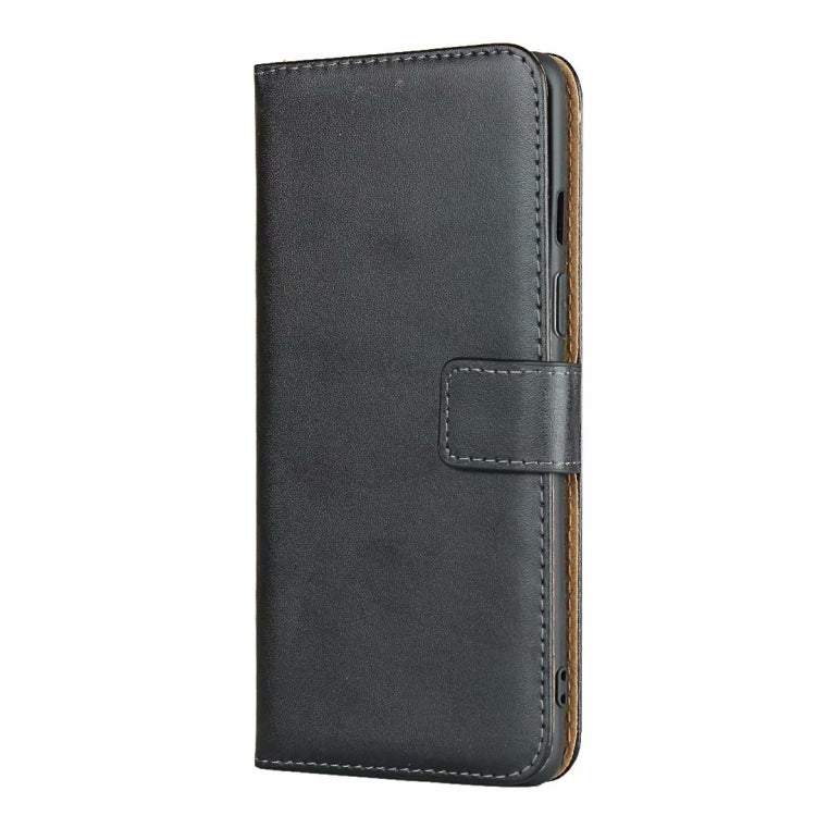 For OnePlus 8 Leather Horizontal Flip Holster With Magnetic Clasp and Bracket and Card Slot and Wallet(Black)