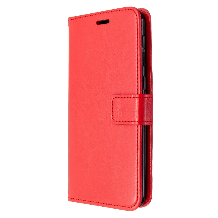 For Galaxy M31 Crazy Horse Texture Horizontal Flip Leather Case with Holder & Card Slots & Wallet & Photo Frame