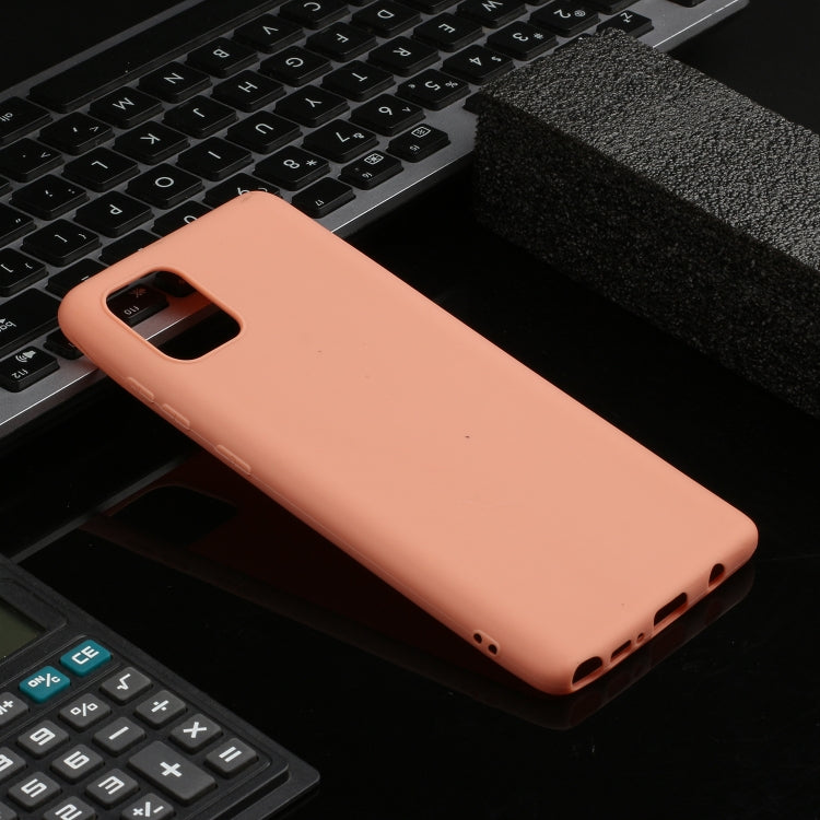 For Galaxy M80S/A91/S10 Lite Solid Color Frosted TPU  Phone Case