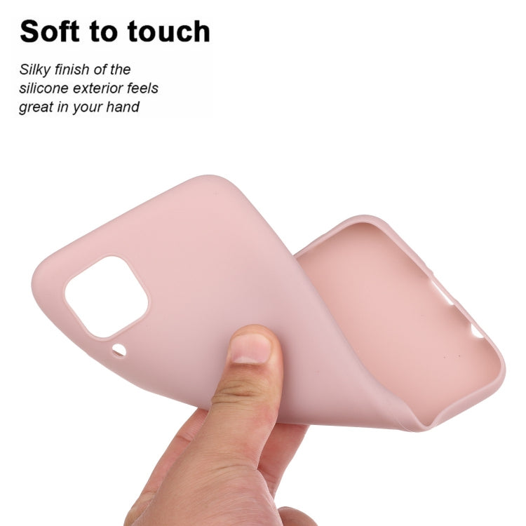 For Huawei Nova 6SE/P40 Lite/Nova 7i Solid Color Frosted TPU  Phone Case